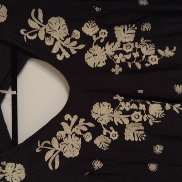 Free People "Sweet Tennessee" Embroider Mini Dress. - Picture 12 of 14